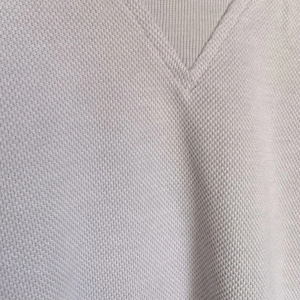 LANDSEND Men’s Long Sleeve Crew Neck Mid Weight Textured Soft Leisure Top - Picture 2 of 5